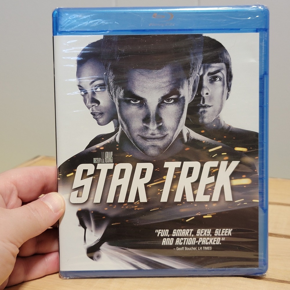 Star Trek Blu-ray 2009 J.J. Abrams Chris Pine Zachary Quinto New Sealed PG-13